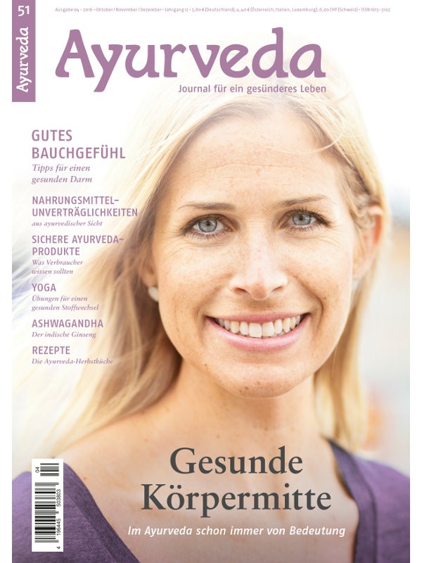AyurvedaJournal Heft 51 Gesunde Körpermitte mayayoga.de